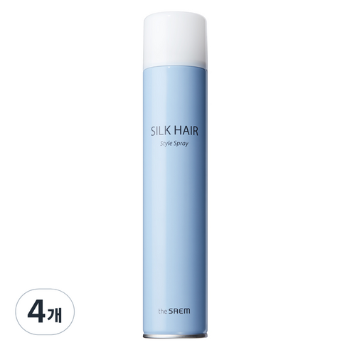 더샘 실크 헤어스타일 스프레이, 300ml, 4개