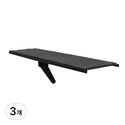 애니포트 엘마운트 다용도 선반 APL-S450, 3개, 블랙