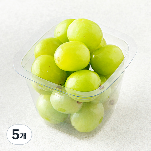 농협과일친구들 컵과일 청포도, 160g, 5개, 1개입