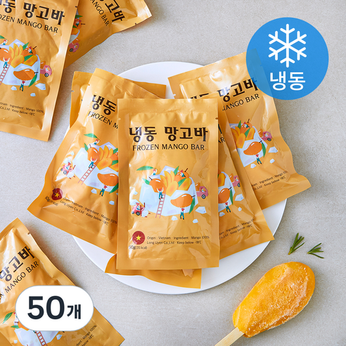 망고바 (냉동), 50개, 60g