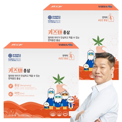키즈텐 홍삼, 600g, 2개