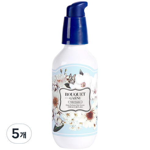 부케가르니 딥퍼퓸 헤어세럼 베이비파우더, 100ml, 5개