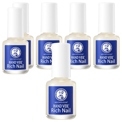 멘소래담 핸드베일 뷰티 프리미엄 리치네일 리페어 코트, 10ml, 6개