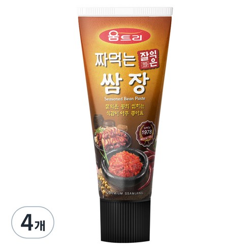 움트리 짜먹는 잘익은 쌈장, 120g, 1개