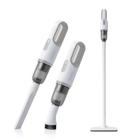 클래파 DC모터 다용도 미니 핸디형 무선청소기, BVC-H10, 그레이