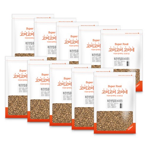 고미네 볶은 브라운 렌틸콩, 150g, 10개
