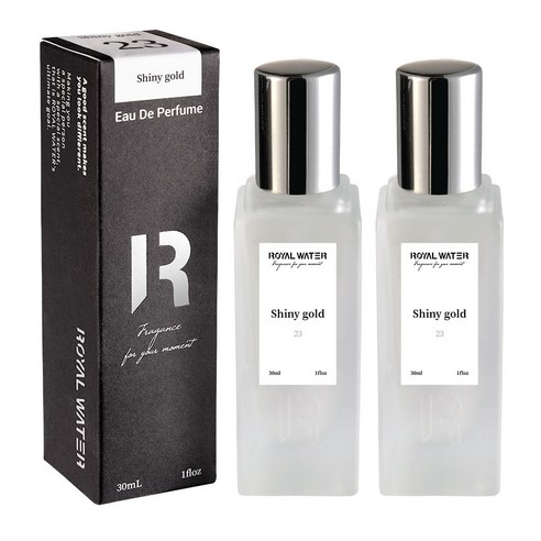 로얄워터 샤이니 골드 오드퍼퓸 2p, 30ml, 2개