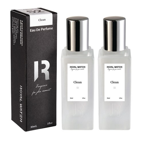 로얄워터 클린 오드퍼퓸 2p, 30ml, 2개
