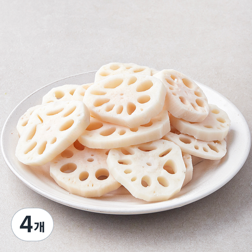초록들 국내산 연근채, 300g, 4개