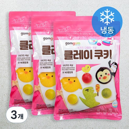 곰곰 클레이쿠키, 300g, 3개