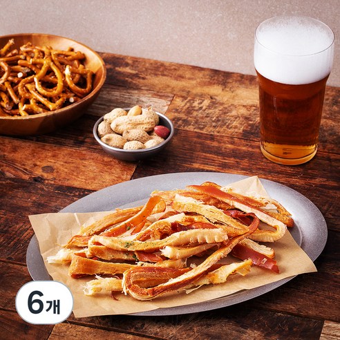 한봉씩 개별포장된 허니촉촉 포켓징어 6개입, 150g, 6개