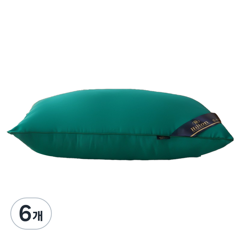 비투윈 편안한 베개솜 600g, 그린, 6개