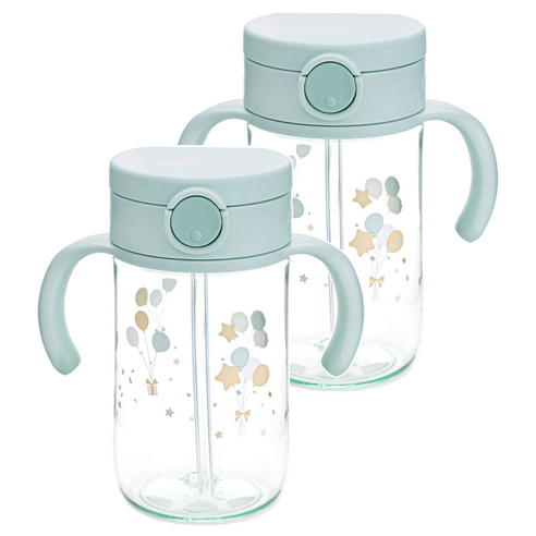 릿첼 아스타 유아용 빨대컵 320ml, 2개, 민트