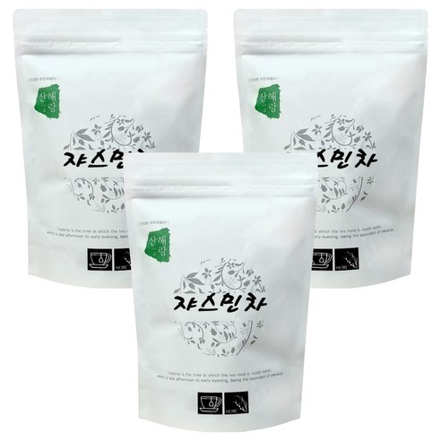 산해랑 중국 명차 자스민차, 80g, 3개