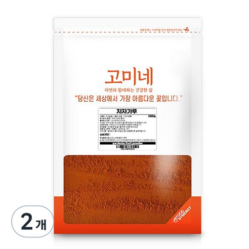 고미네 치자가루, 300g, 2개
