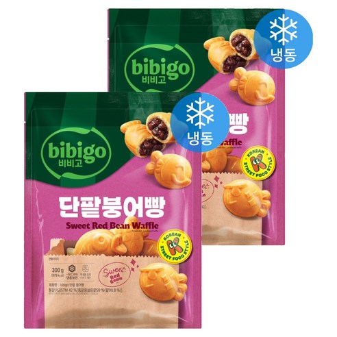 [로켓프레시] 비비고 단팥붕어빵 (냉동)
