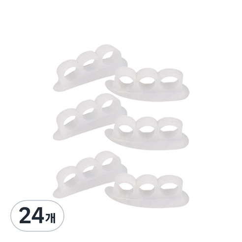 마메 실리콘 발가락케어 3링, 24개