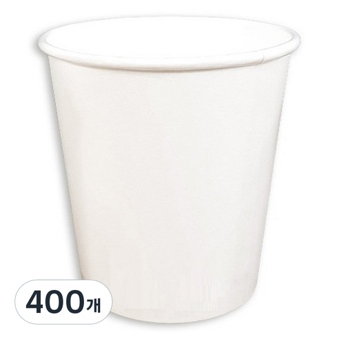 생활을그리다 종이컵 무인쇄 240ml, 1개입, 400개