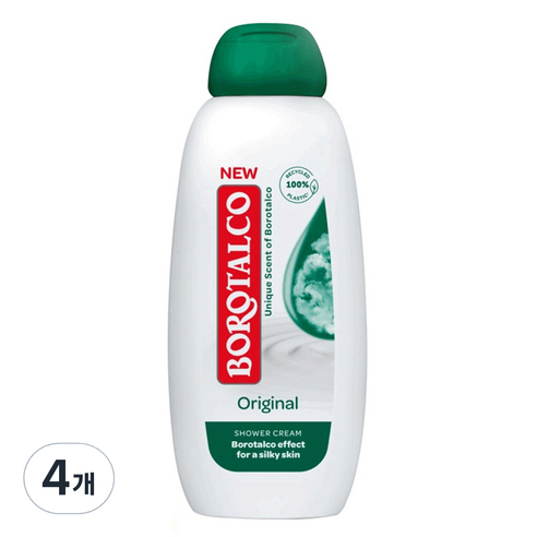 보로탈코 오리지널 샤워크림 바디워시, 250ml, 4개