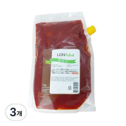 에이플러스 핫소스, 2kg, 3개