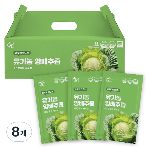 황금이네 유기농 양배추즙 100ml 30포, 3L, 3개