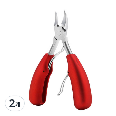 카카스 네일용 고급 체인커팅니퍼, 레드, 2개