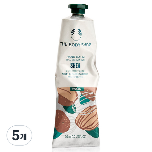 더바디샵 핸드 밤 시어, 30ml, 5개
