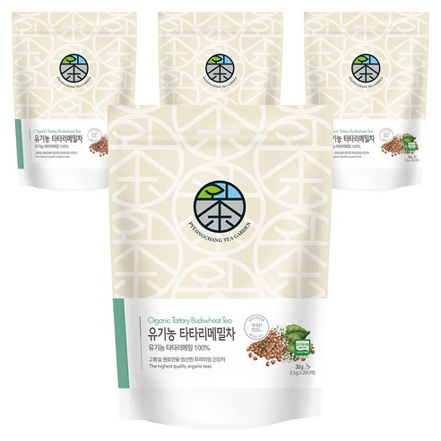 평창다원 유기농 타타리메밀차 삼각티백, 1.5g, 20개입, 4개