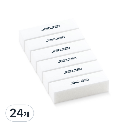 젤로젤로 샌딩블록 대, 화이트, 24개