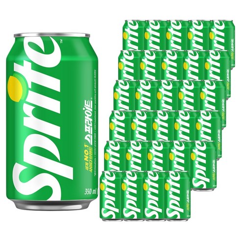 스프라이트 캔, 350ml, 48개