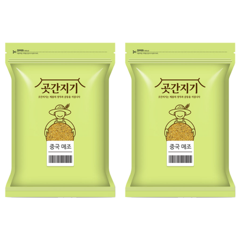 곳간지기 중국산 메조, 2kg, 2개