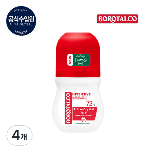 보로탈코 데오 롤온 인텐시브, 50ml, 4개
