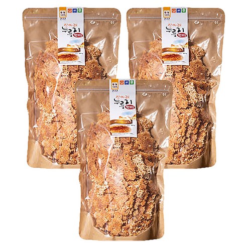 산아래 현미 누룽지, 800g, 3개