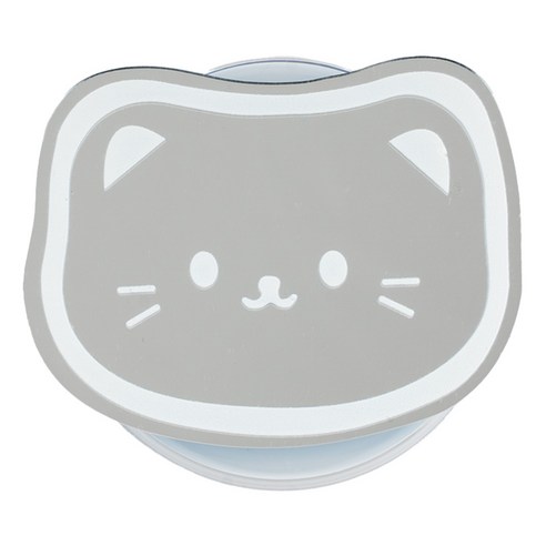 구스페리 동물 맥세이프 미러 톡, 09하양야옹이, 1개