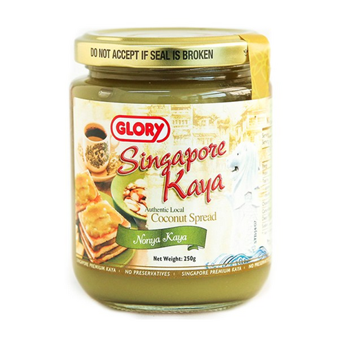 GLORY 싱가포르 카야잼 코코넛 그린, 250g, 1개
