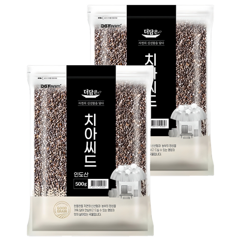 더담은 치아씨드, 500g, 2개