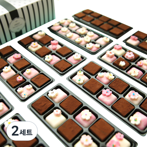 메이크마인 벚꽃 블러썸 파베초콜릿 만들기 세트 I, 13종, 2세트