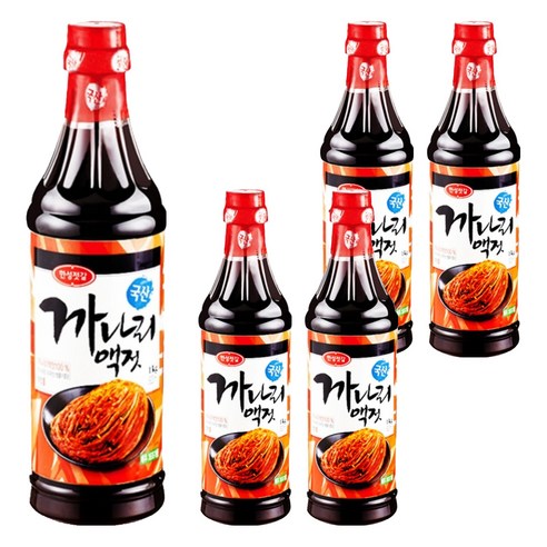 [한성기업] 액젓, 1kg, 5개