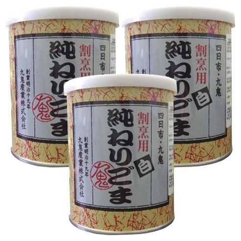쿠키산교 시로쥰 네리고마 스프레드, 300g, 3개