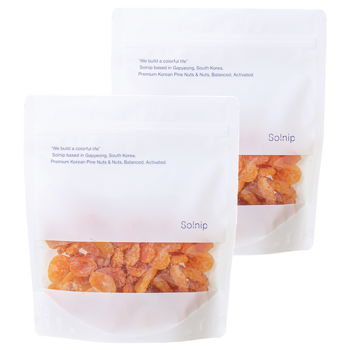 솔닙 달콤하고 향긋한 건살구, 400g, 2개