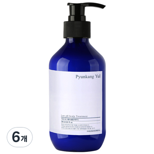 편강율 약산성 두피 트리트먼트, 6개, 290ml
