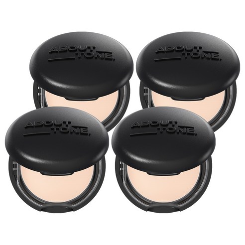 어바웃톤 블러 파우더 팩트 9g, 2.5 아이보리, 4개