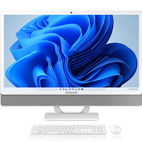 삼성전자 올인원 일체형 PC 프로스트 화이트 DM530ADA-L58A (i5-1135G7 60.5cm WIN11 Home), RAM 16GB + SSD 256GB