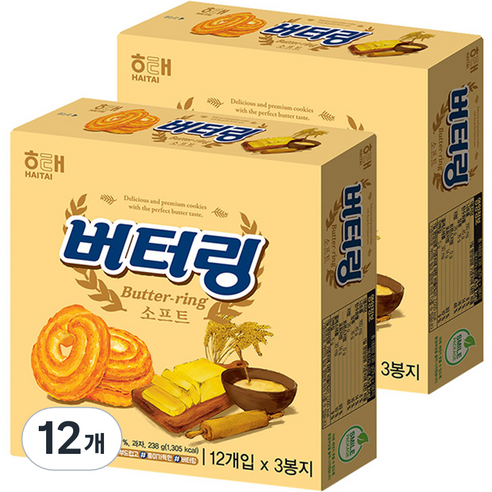 버터링 소프트, 238g, 12개