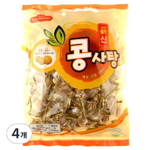 일광제과 콩사탕, 700g, 4개