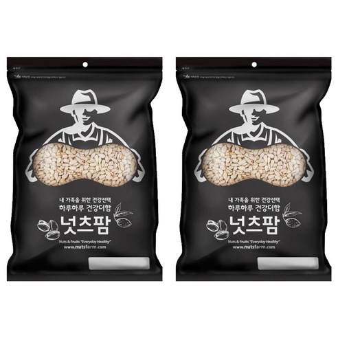 넛츠팜 해바라기씨, 800g, 2개