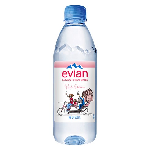 알프스의 시간이 빚어낸 청량함, 에비앙 미네랄워터로 건강한 수분 습관을!