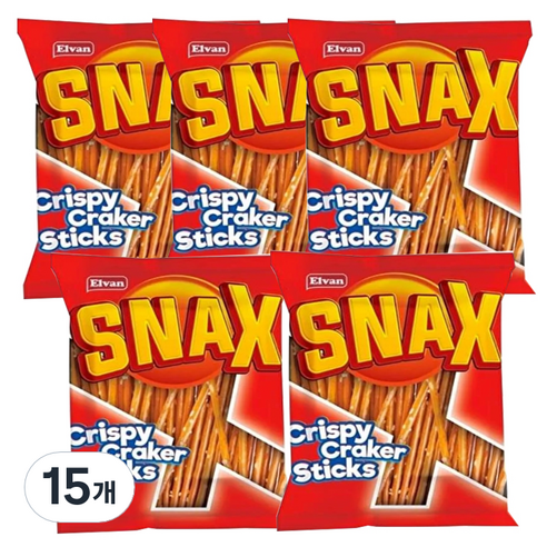 엘반 스낵스 프레첼 스틱스, 150g, 15개