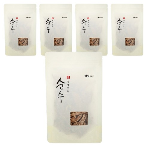 정성가득 순수 도라지차 볶음, 50g, 1개입, 5개