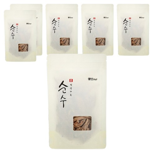 정성가득 순수 도라지차 볶음, 50g, 1개입, 6개